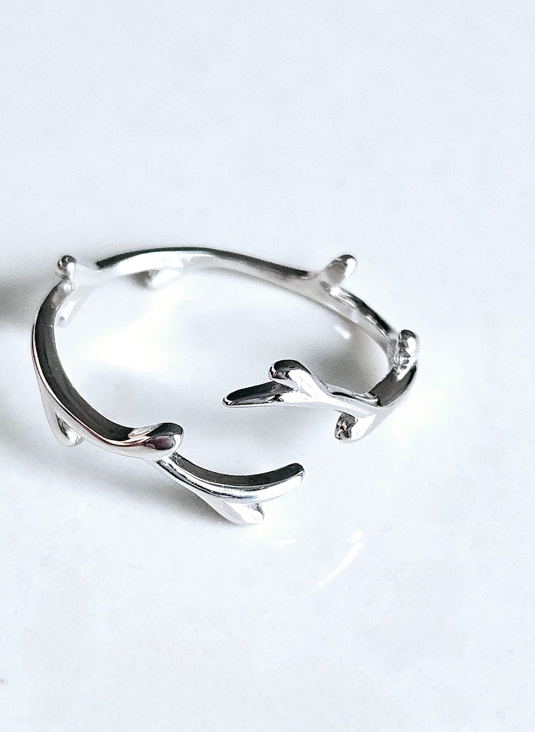 925 STERLING SILVER CROWN OF THORNS RING