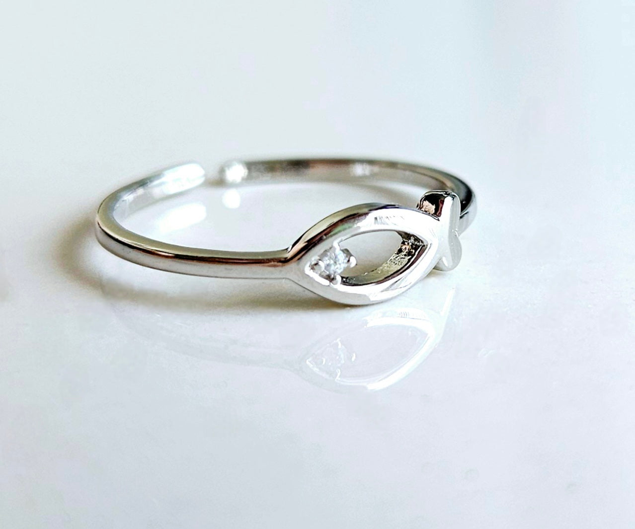 925 STERLING SILVER FISHERS OF MEN RING