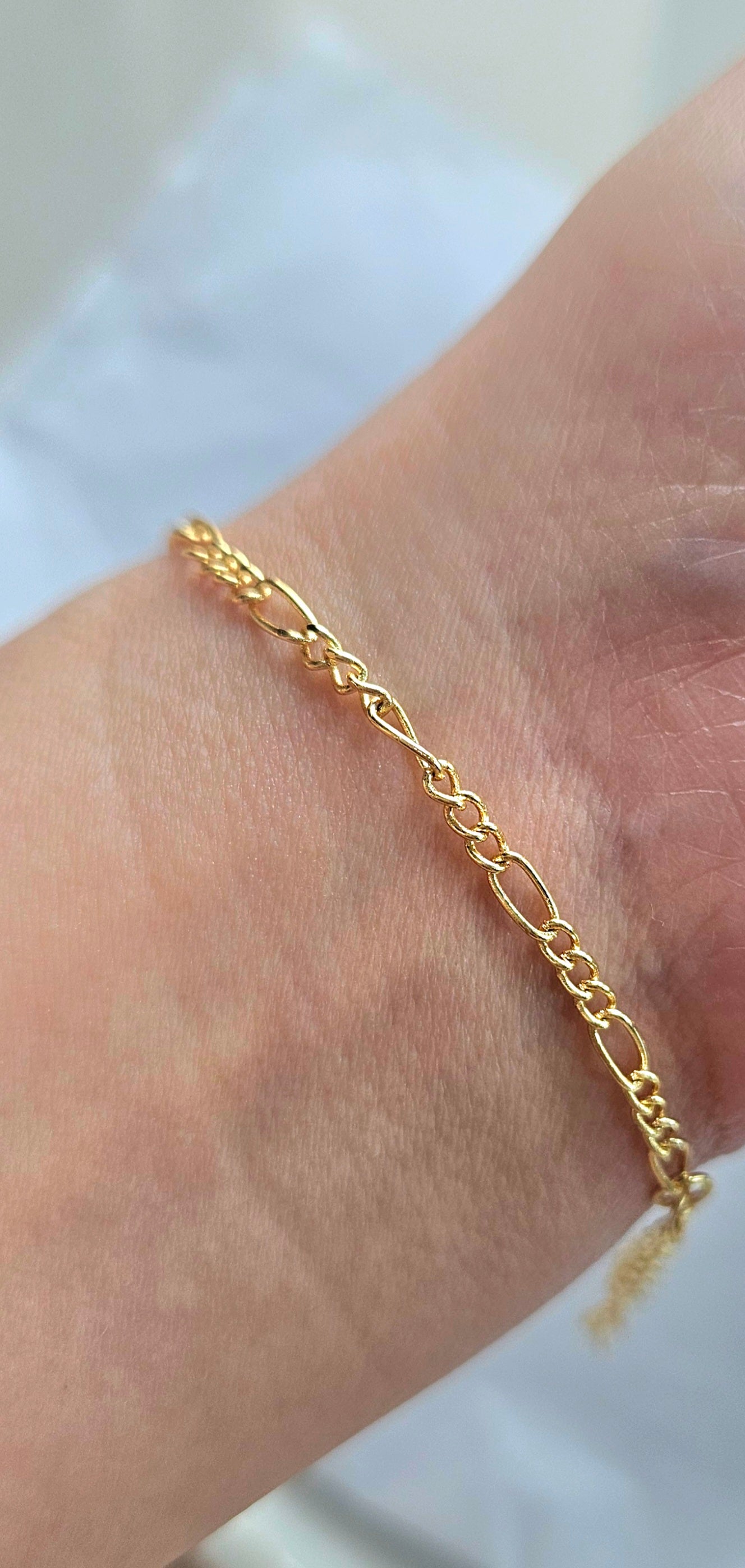 STAINLESS STEEL GOLD HOOP EARRINGS AND BRACELET SET